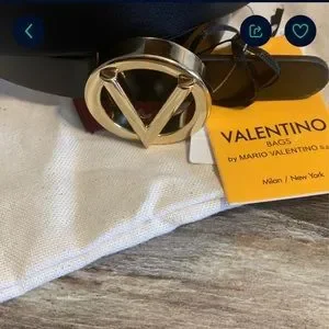 Mario Valentino | Accessories | Valentino Black Belt Size L  display picture 2